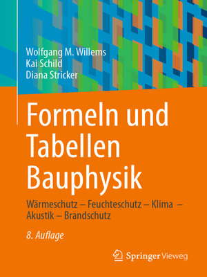 cover image of Formeln und Tabellen Bauphysik